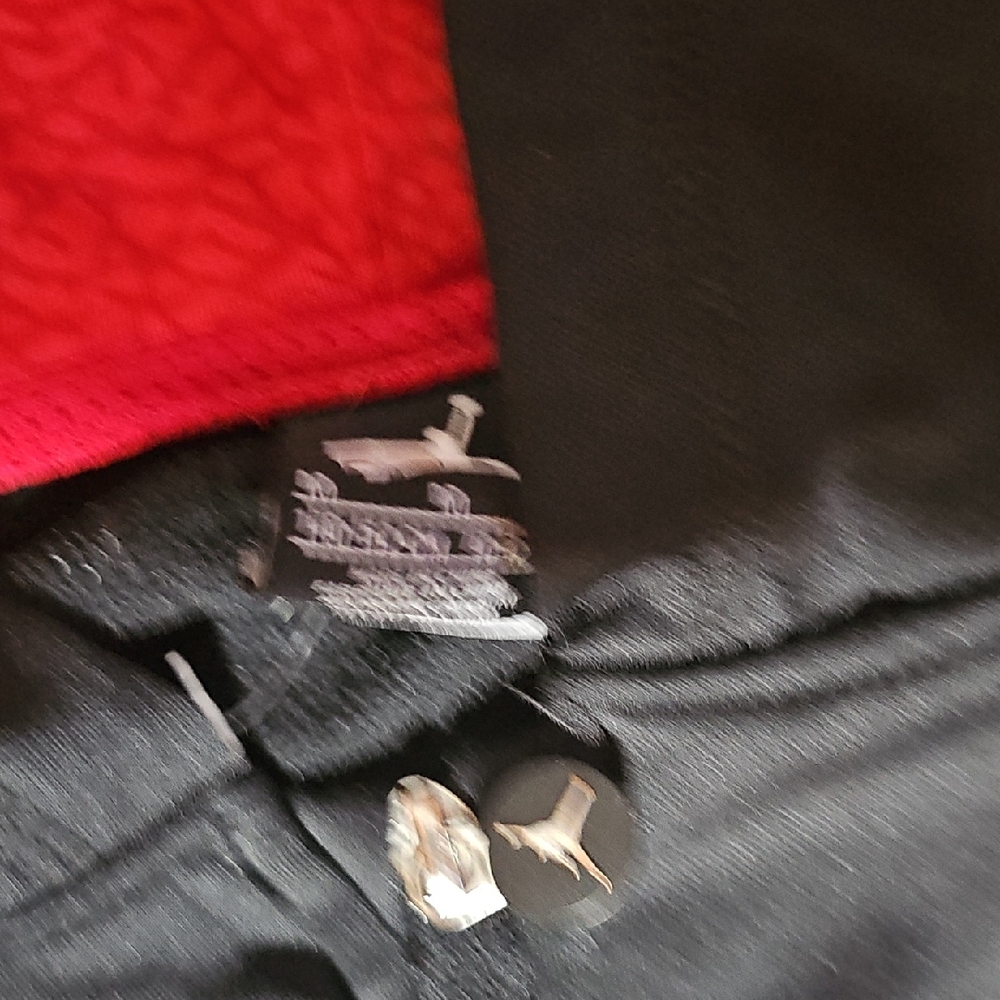 Jordan Black Puffer Jacket with Hood And Zip Up Sweatshirt. (2items) - Picture 5 of 5